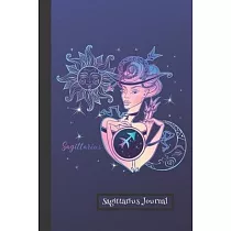 Sagittarius Journal： Planner and Brain Map Diary： Gift Astrology Zodiac Sun Sign Notebook