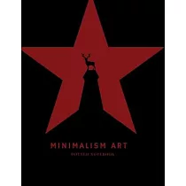 Minimalism Art Dotted Notebook： A Dotted Matrix Journal And Planner， A Dot Grid Sketch Book Diary For Hand Lettering and Designing