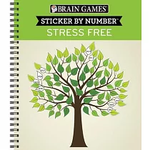 Brain Games Sticker by Number Stress Free