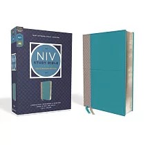 NIV, Beautiful Word Coloring Bible for Girls Pencil/Sticker Gift Set,  Updated, Leathersoft Over Board, Teal, Comfort Print: 600+ Verses to Color