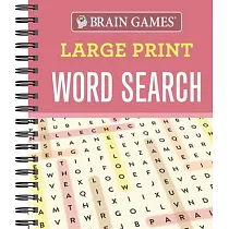 Brain Games Large Print Word Search