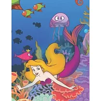 Mermaid Activity Book Favor： Cute Nautical Themed Color， Dot to Dot， and Word Search Puzzles Provide Hours of Fun For Creative Young Kids