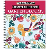 Brain Games Sticker by Number in the Garden