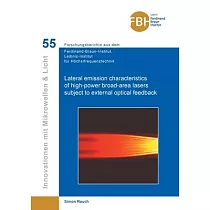 Lateral emission characteristics of high─power broad─area lasers subject to external optical feedback