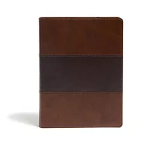KJV Study Bible， Full─Color， Saddle Brown Leathertouch， Indexed