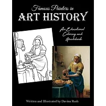 Famous Painters in Art History： an educational coloring book