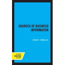 Sources of Business Information： Revised Edition