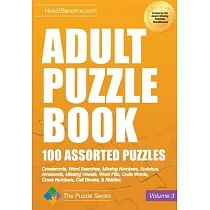 Adult Puzzle Book 100 Assorted Puzzles Volume 3