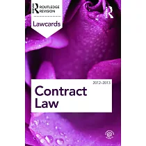 Contract Lawcards 2012─2013