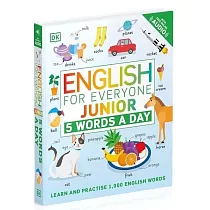 DK兒童英文全彩字彙書：一天五單字(附線上音檔)English for Everyone Junior： 5 Words a Day