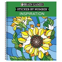 Brain Games Sticker by Number Inspiration [With Sticker(s)]