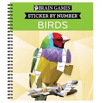 Brain Games ─ Sticker by Number： Birds (42 Images)
