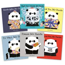 《熊貓先生：好禮貌+好習慣養成》繪本套書(6冊)Mr Panda! 6─book set