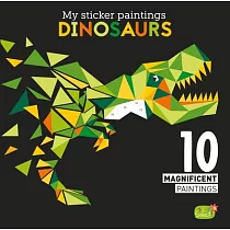 My Sticker Paintings： Dinosaurs： 10 Magnificent Paintings