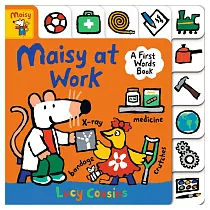小鼠波波去工作：第一本英文單字書 Maisy at Work： A First Words Book