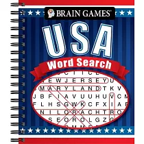 Brain Games ─ USA Word Search (#4)： Volume 4