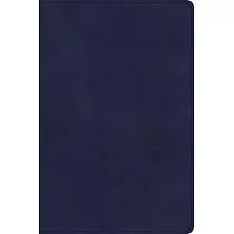 CSB Rainbow Study Bible， Navy Leathertouch， Indexed
