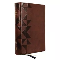 Nkjv， the Bible Study Bible， Leathersoft， Brown， Comfort Print： A Study Guide for Every Chapter of the Bible