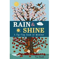 天氣上、下自然生態翻翻配對繪本Rain & Shine： A Flip─Flap Book of Weather
