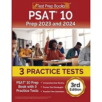 PSAT 10 Prep 2023 and 2024： PSAT 10 Prep Book with 3 Practice Tests [3rd Edition]