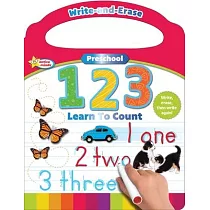 Active Minds Write─And─Erase Preschool 123： Learn to Count