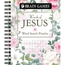 Brain Games ─ Words of Jesus Word Search Puzzles (320 Pages)