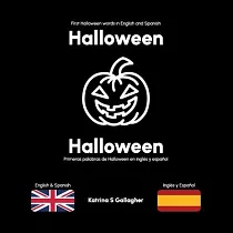 Halloween： First Halloween words in English and Spanish