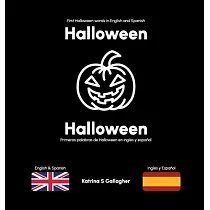 Halloween： First Halloween words in English and Spanish