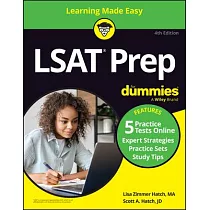LSAT Prep for Dummies： Book + 5 Practice Tests Online