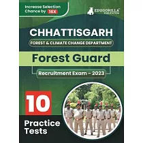 Chhattisgarh Forest Guard Exam 2023 (English Edition) Forest & Climate Change Department ─ 10 Full Length Mock Tests with Free Access to Online Tests