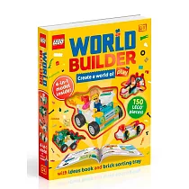 打造樂高世界(附150個積木+ 4合1模型。精裝，7歲以上適讀)LEGO World Builder： Create a World of Play with 4─in─1 Model and 150+ Build Ideas!