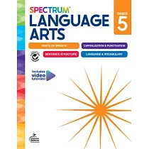 Spectrum Language Arts Workbook， Grade 5
