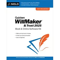 Quicken Willmaker & Trust 2024： Book & Online Software Kit