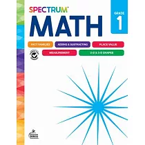 Spectrum Math Workbook， Grade 1