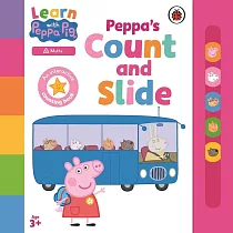 數字找一找 硬頁機關書( 跟粉紅豬小妹一起學)Learn with Peppa： Peppa’s Count and Slide