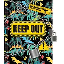 Keep Out! Locking Journal (Diary with Lock)