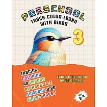 Preschool： Trace ─ Color ─ Learn with Birds 3