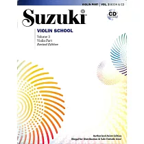 博客來 鈴木小提琴第2冊修訂版教本和cd 亞洲推廣版
