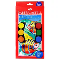 【FABER─CASTELL】水彩餅21色