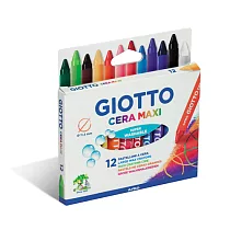 【義大利 GIOTTO】好清洗兒童 專用蠟筆(12色)