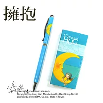 幾米"擁抱"水晶金屬原子筆附+小筆記本(圖案：月亮)