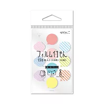 MIDORI 十彩迷你透明手帳便條貼─對話框