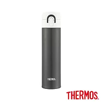 【THERMOS 膳魔師】超輕量 不鏽鋼真空保溫瓶0.4L (JNI─401─MGY)MGY(金屬灰色)