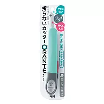 PLUS ORANTE 不折斷美工刀 粉綠