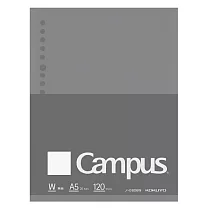 KOKUYO Campus大人系列BIZ活頁紙(空白)─A5(20孔)
