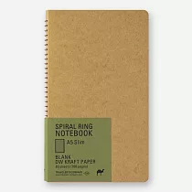 TRC Spiral Ring 筆記本II A5 Slim ─牛皮