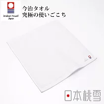 【日本桃雪】今治超長棉方巾 (白色) | 鈴木太太公司貨