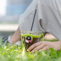 Bone / Cup Tie 環保杯綁 飲料提袋 ─ 企鵝小丸 (綠色)企鵝小丸