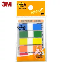 (2入1包)3M 683─5CF抽取式指示標籤5色(1.2×4.4公分)