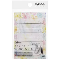 博客來 Sun Star 日本製lightia Todo自黏便箋清單便利貼春季花開系列花束白